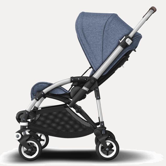 Bugaboo Bee5 complete UK ALU/BLUE MELANGE-BLUE MELANGE LM - Main Image Slide 3 of 5