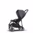 Bugaboo Bee 5 seat stroller steel blue sun canopy, grey melange fabrics, black base - Thumbnail Slide 2 of 6