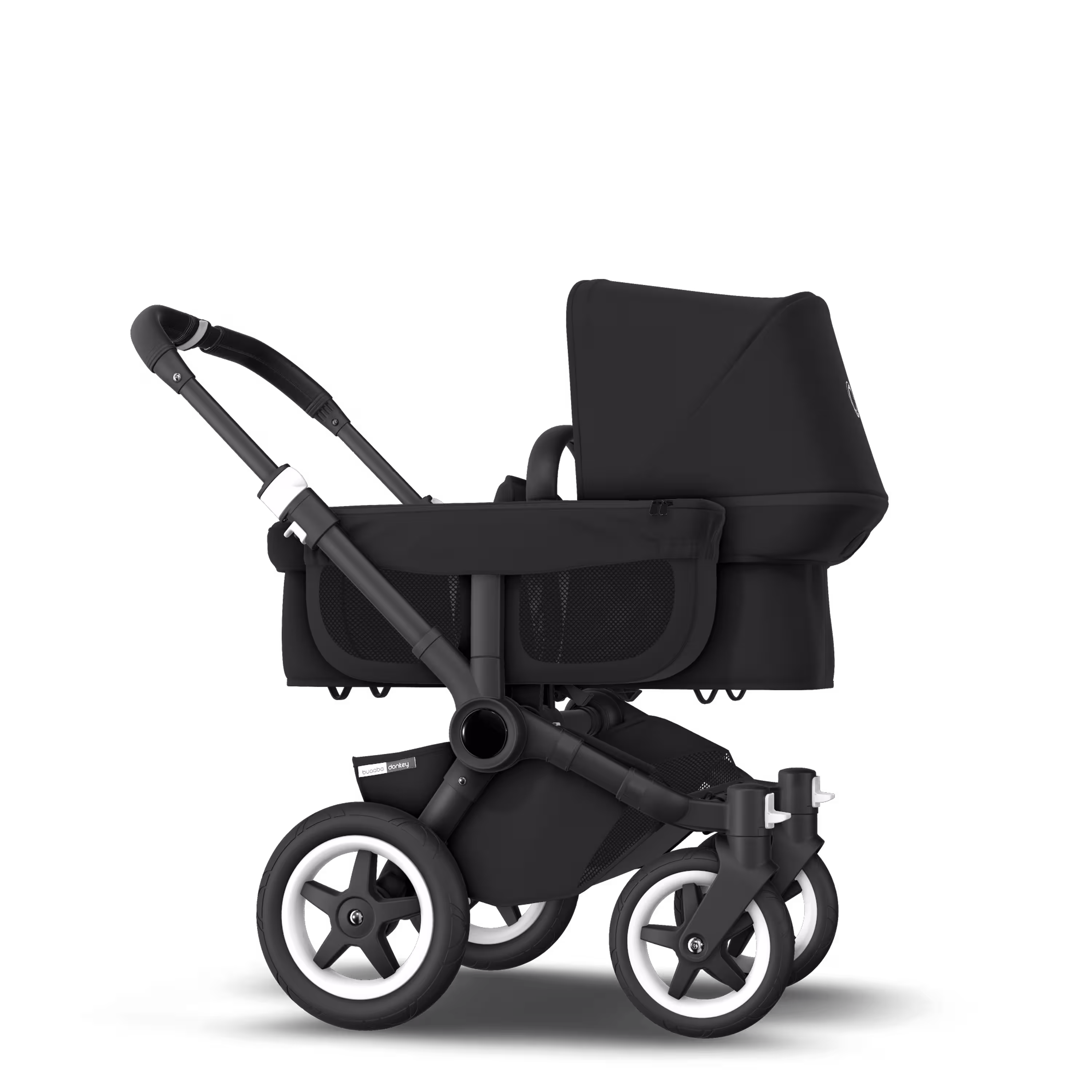 Refurbished Bugaboo Donkey2 Mono complete BLACK/BLACK-BLACK - Main Modal Image Slide 4 van 5