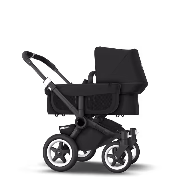 Refurbished Bugaboo Donkey2 Mono complete BLACK/BLACK-BLACK - Main Image Slide 4 van 5