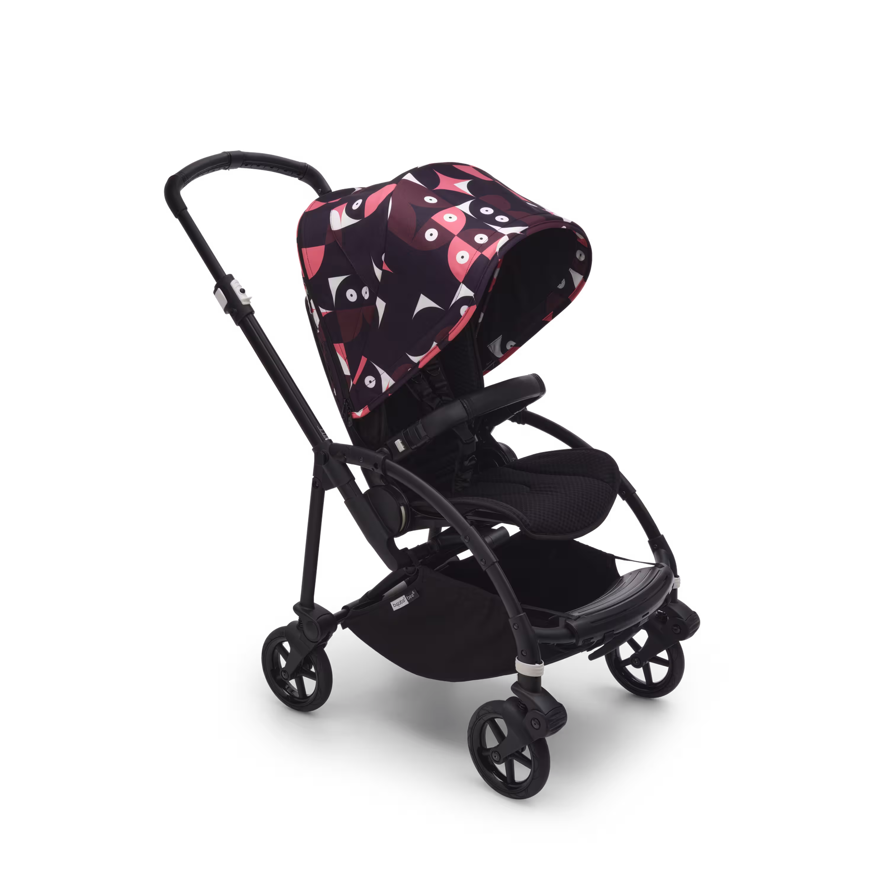 Bugaboo Bee 6 sun canopy Animal Explorer PINK/ RED  - Main Modal Image Slide 2 of 3