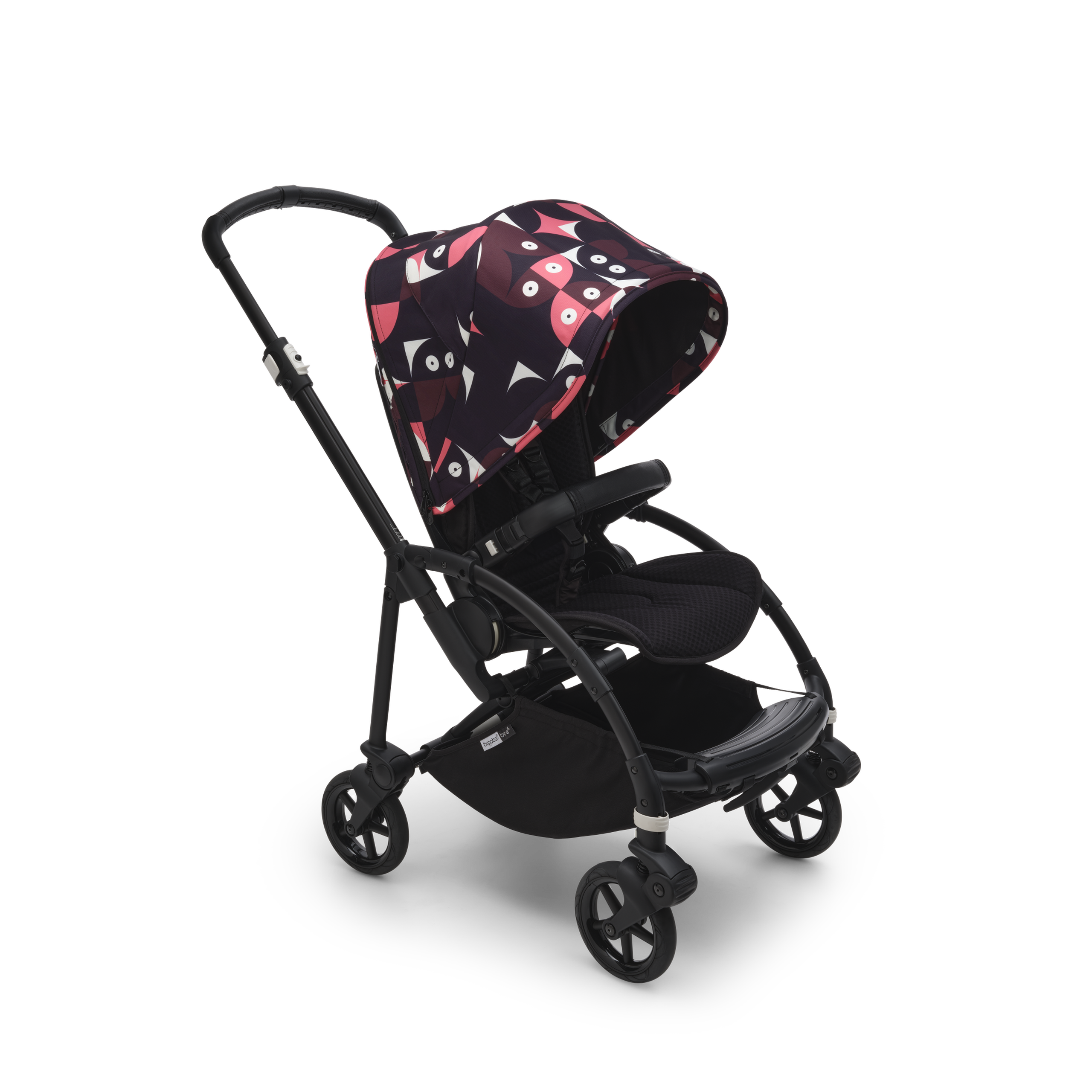 Bugaboo Bee 6 sun canopy Animal Explorer PINK/ RED  - Thumbnail Slide 2 of 3