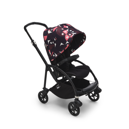 Bugaboo Bee 6 sun canopy Animal Explorer PINK/ RED  - view 2