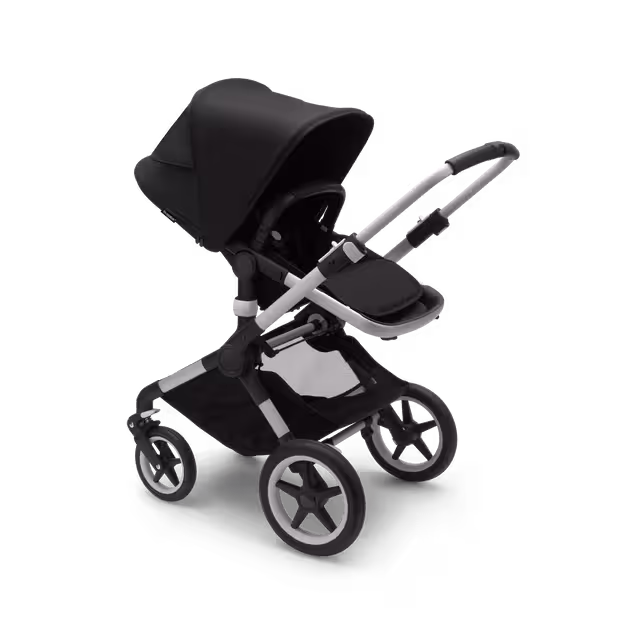 Bugaboo Fox 3 complete US ALU/MIDNIGHT BLACK-MIDNIGHT BLACK - Main Image Slide 1 of 1