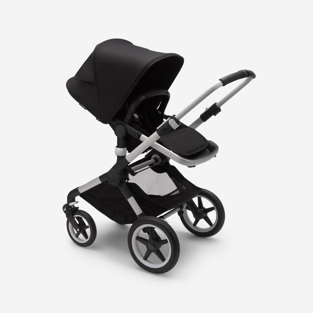 Bugaboo Fox 3 complete US ALU/MIDNIGHT BLACK-MIDNIGHT BLACK - Main Image Slide 1 of 1