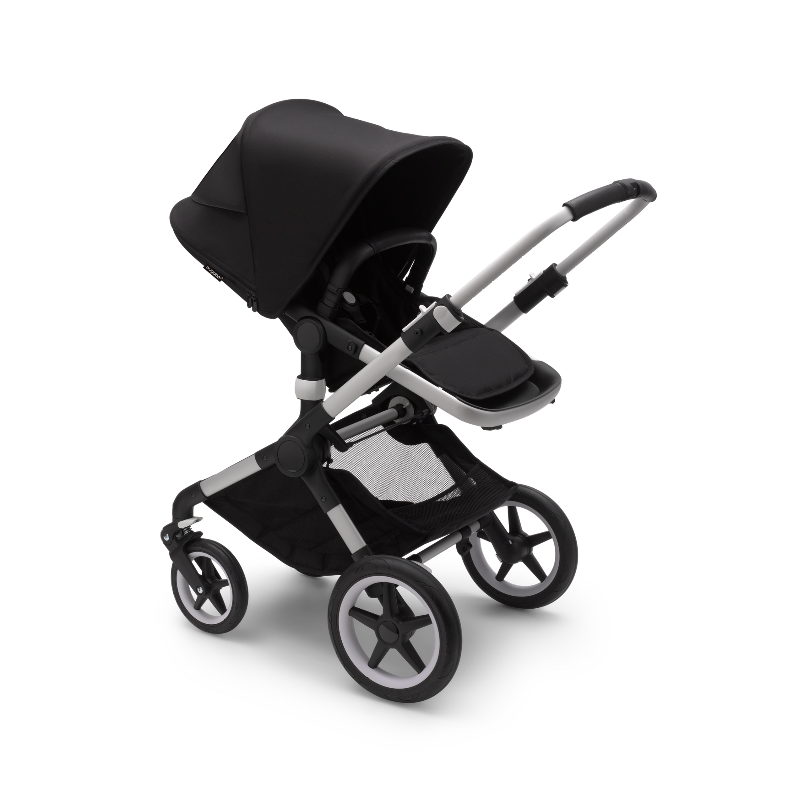 Bugaboo Fox 3 bassinet and seat stroller midnight black sun canopy