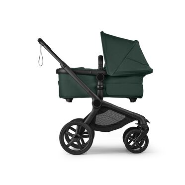 Bugaboo Fox 5 Renew 2-in-1 stroller black base, fern green fabrics, fern green sun canopy - view 2