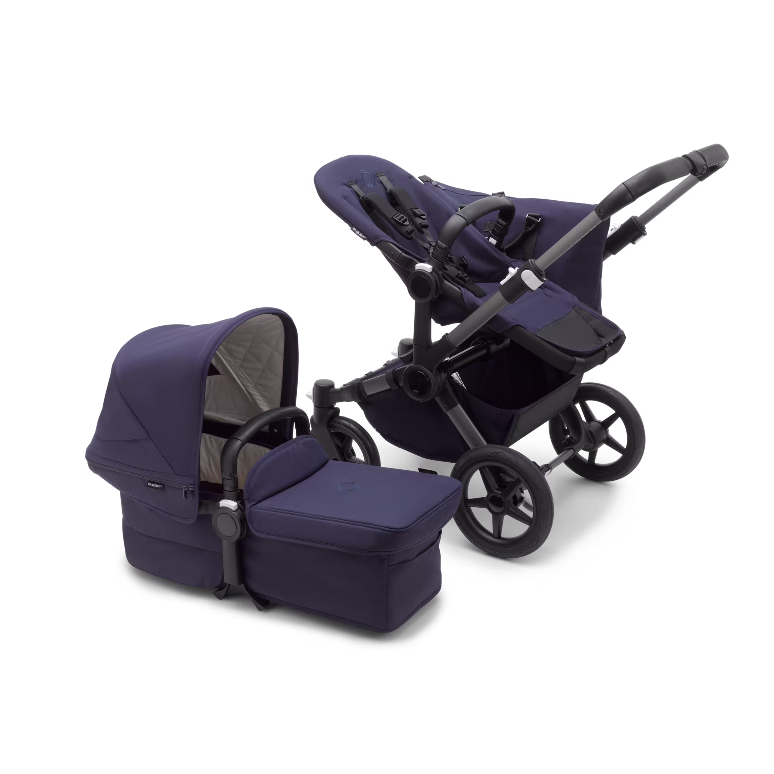 Bugaboo Donkey 5 Classic Mono complete GRAPHITE/DARK NAVY - Main Modal Image Slide 5 van 6