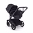 Bugaboo Donkey 6 2-in-1  pushchair black base, deep indigo fabrics, deep indigo sun canopy - Thumbnail Slide 3 of 10
