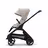 Bugaboo Dragonfly 2-in-1 pram black base, desert taupe fabrics, desert taupe sun canopy - Thumbnail Slide 2 of 16
