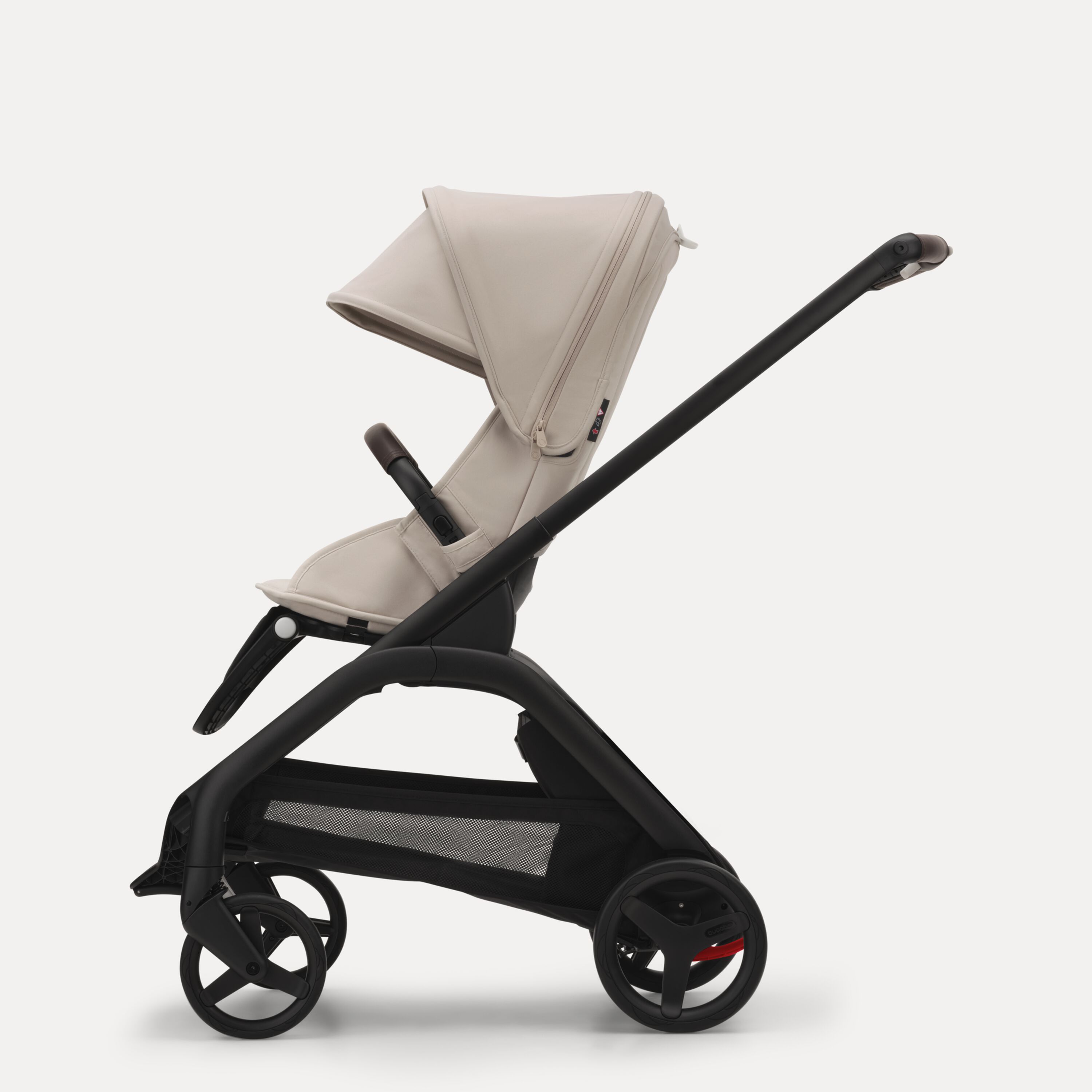 Bugaboo Dragonfly 2-in-1 pram black base, desert taupe fabrics, desert taupe sun canopy - Main Modal Image Slide 2 of 16