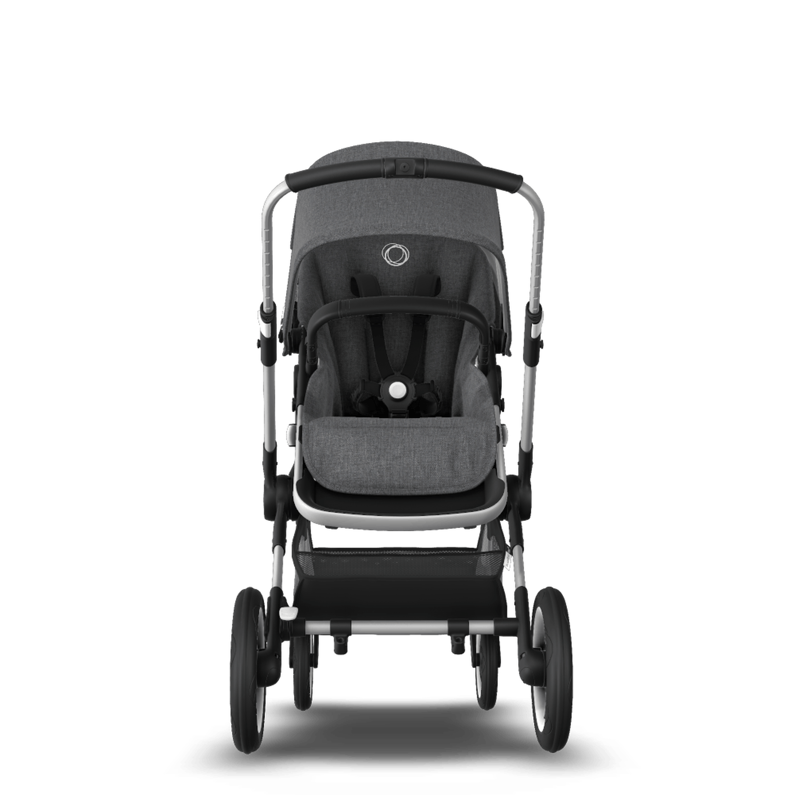 Refurbished Bugaboo Fox2 complete ALU/GREY MELANGE-GREY MELANGE - Thumbnail Slide 8 of 10