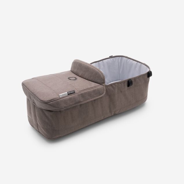 Donkey 3 Mineral bassinet fabric complete | Taupe - Main Image Slide 1 of 2