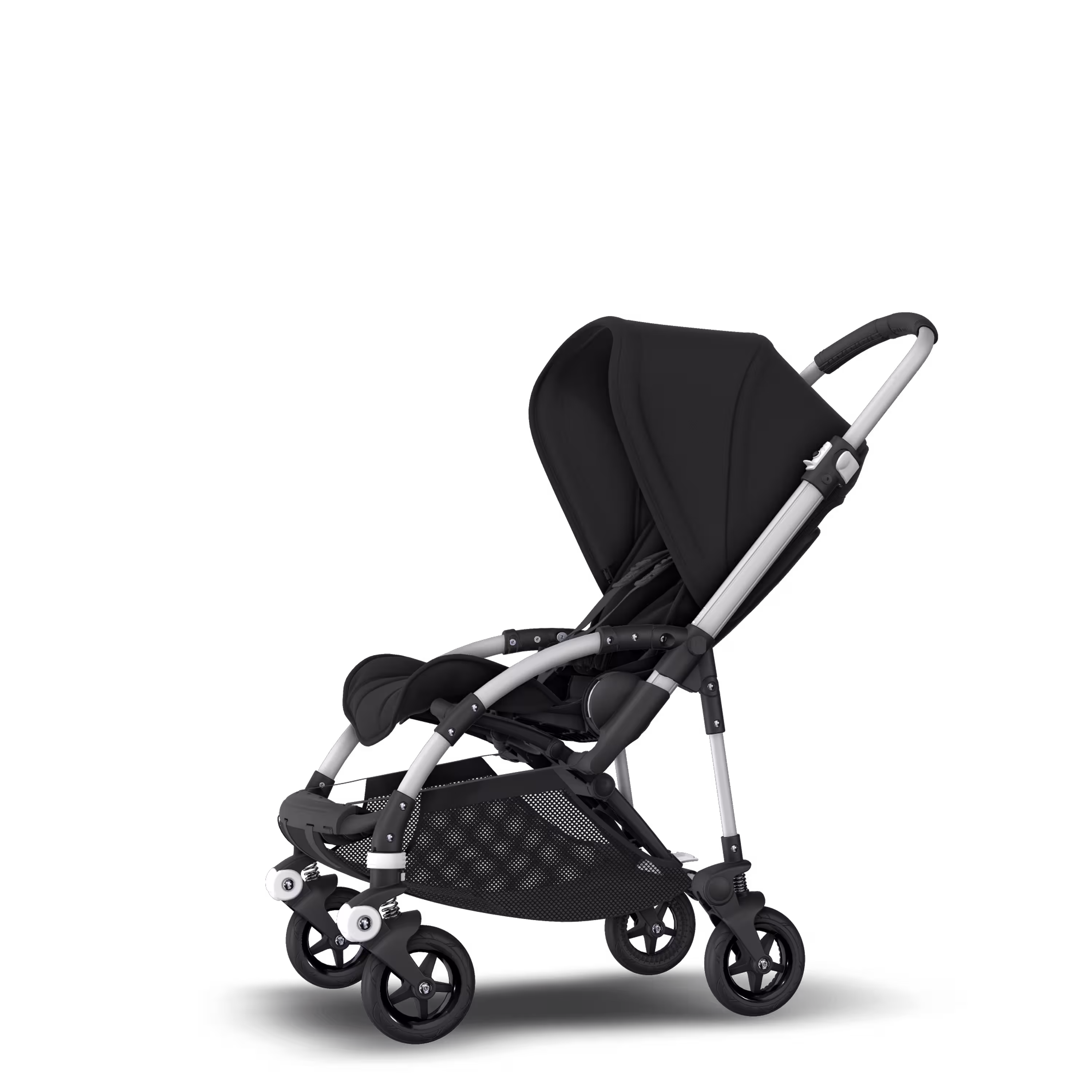 Bugaboo Bee 5 travel system black sun canopy, black fabrics, aluminium base - Main Modal Image Slide 7 of 15
