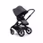 Bugaboo Fox 3 bassinet and seat stroller black base, grey melange fabrics, stormy blue sun canopy - Thumbnail Slide 7 of 7