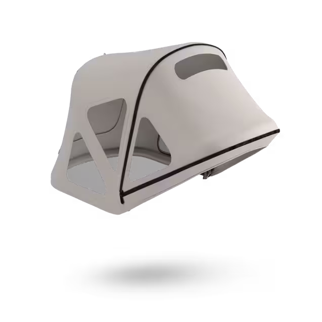 Bugaboo Fox/Cameleon3 breezy sun canopy ARCTIC GREY - Main Image Slide 6 of 8