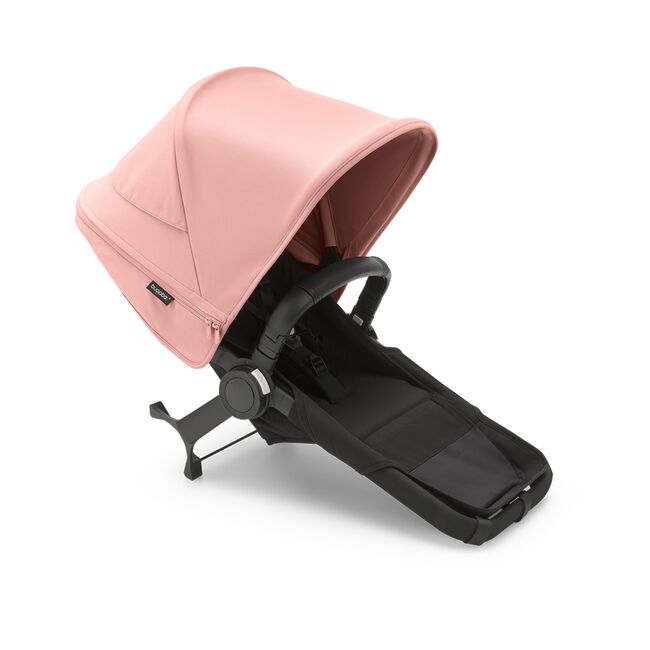 Bugaboo Donkey 5 Duo extension set complete MIDNIGHT BLACK-MORNING PINK