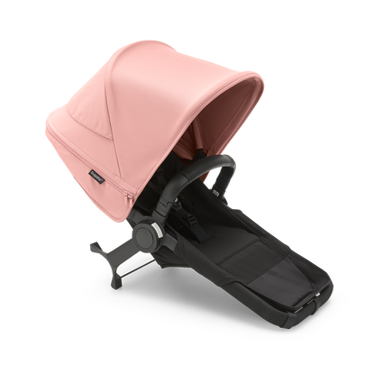 Bugaboo Donkey 5 Duo extension set complete MIDNIGHT BLACK-MORNING PINK