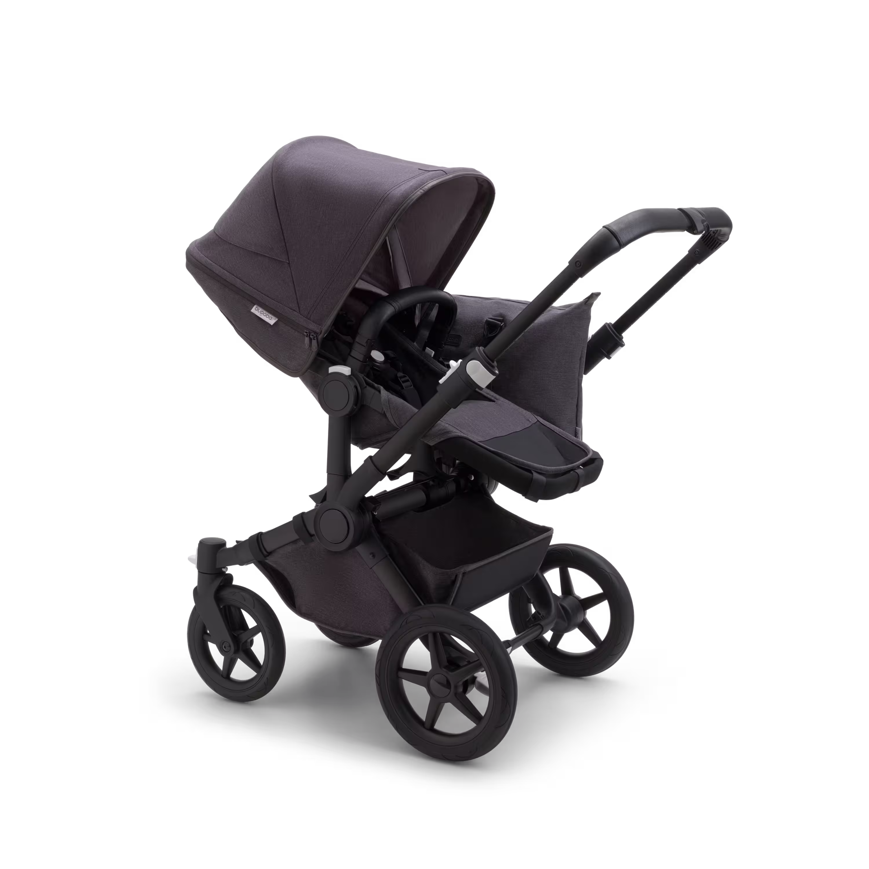 Refurbished Bugaboo Donkey 5 Mineral Mono complete RW fabric US BLACK/WASHED BLACK - Main Modal Image Slide 4 of 6