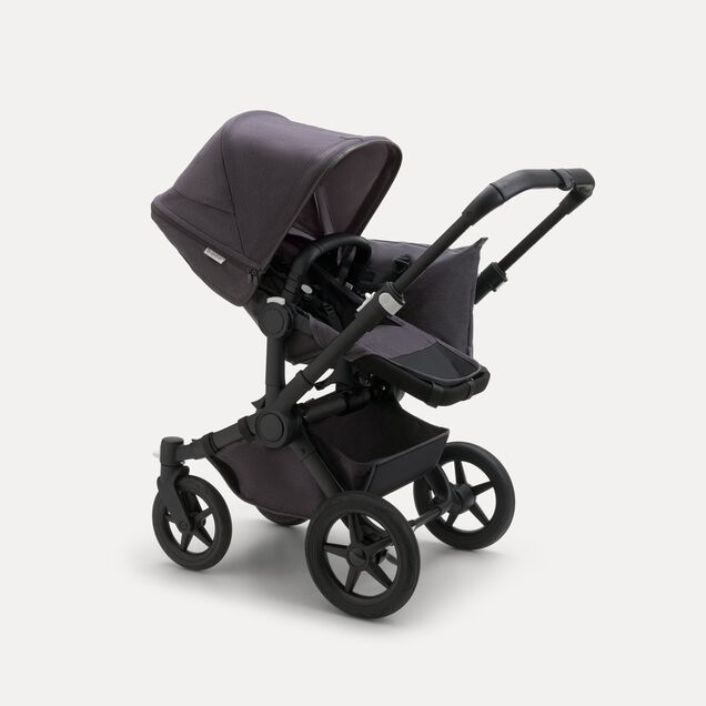 Refurbished Bugaboo Donkey 5 Mineral Mono complete RW fabric US BLACK/WASHED BLACK - Main Image Slide 4 of 6
