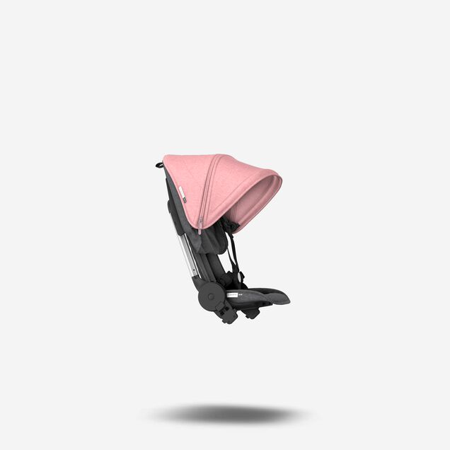 Bugaboo Ant style set complete GREY MELANGE-PINK MELANGE - Main Image Slide 4 of 6