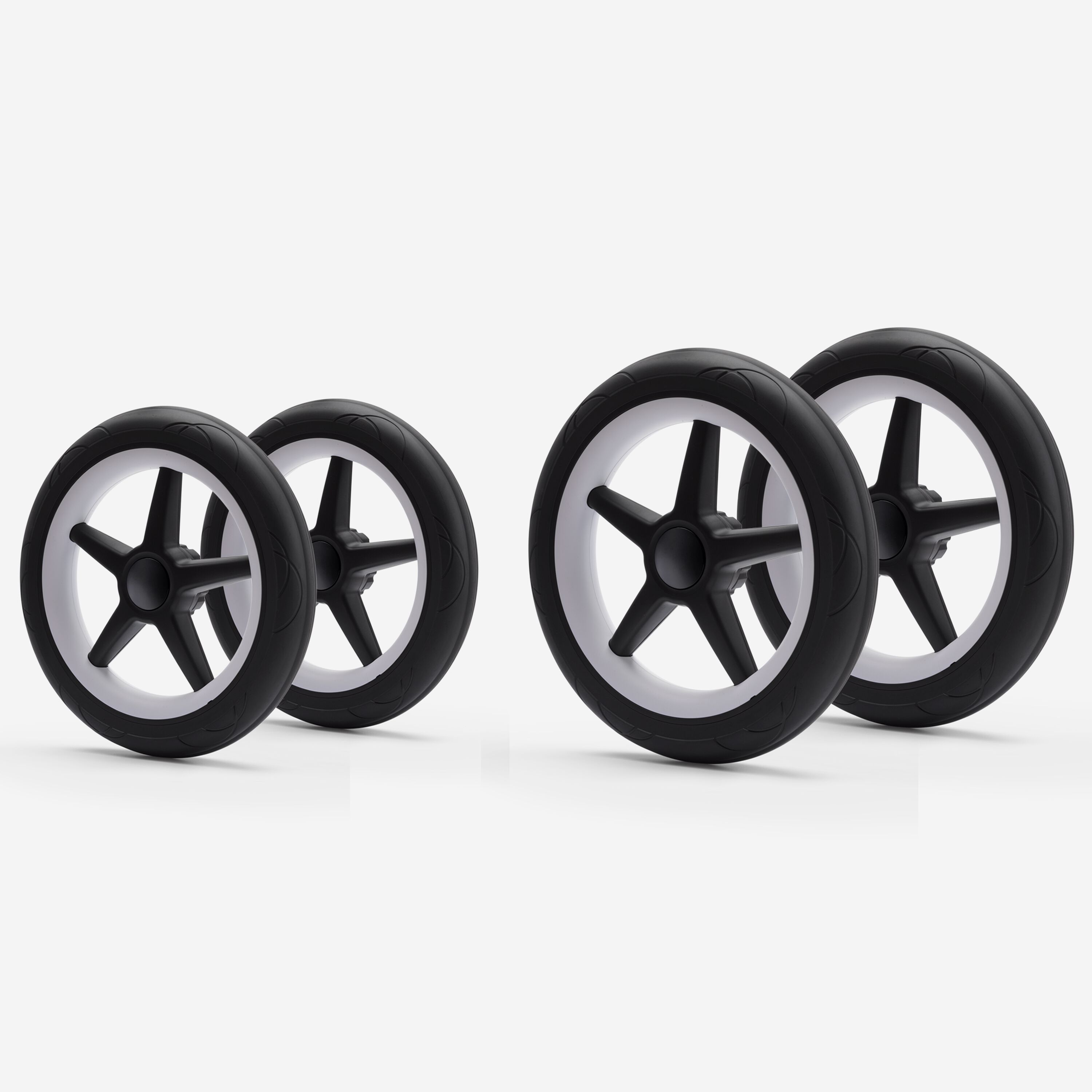 Bugaboo Donkey/Buffalo wheels replacement set (4 white) - Main Modal Image Slide 2 of 2
