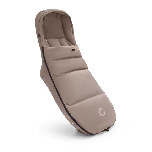 Refurbished Bugaboo performance winter footmuff DUNE TAUPE - Main Image Slide 1 of 3