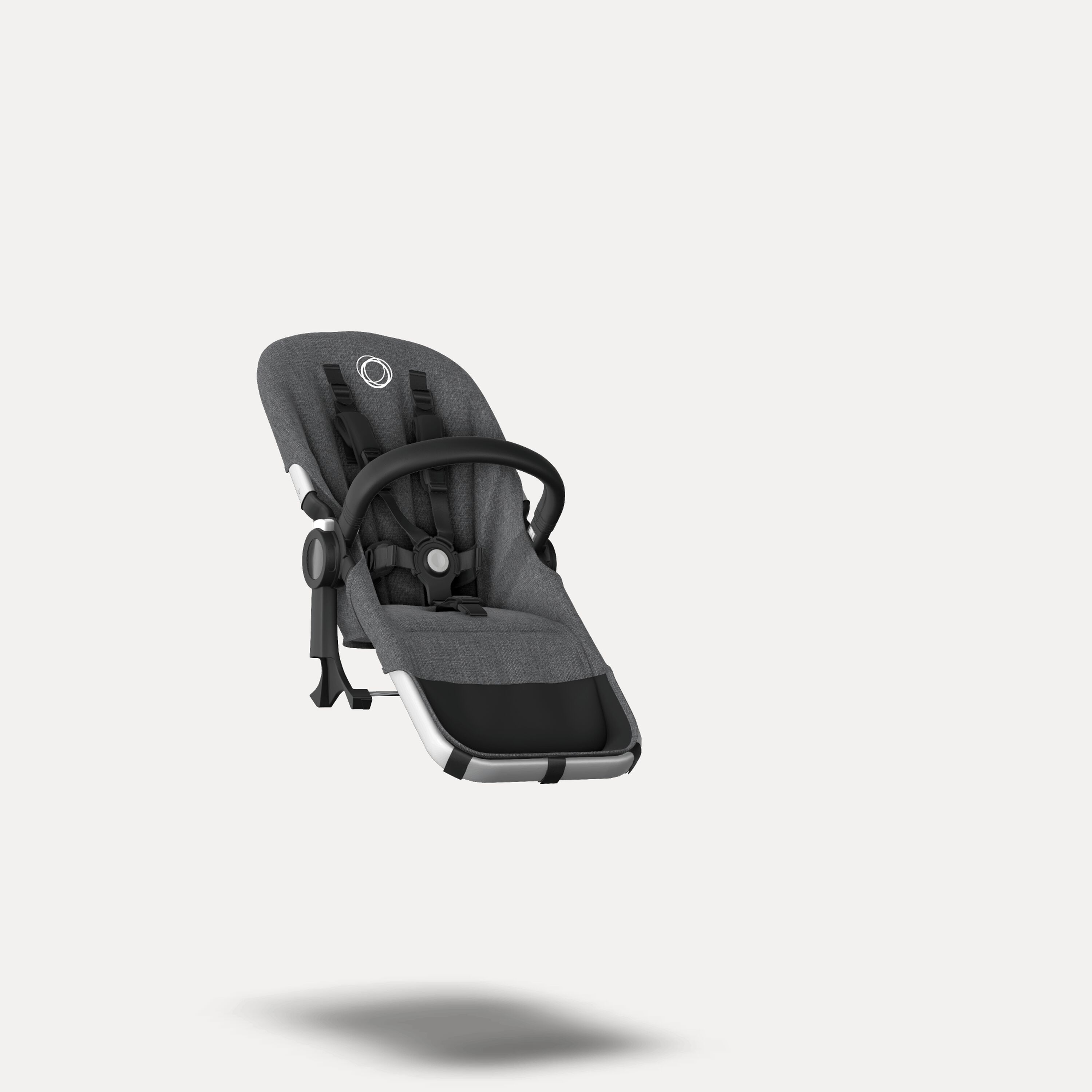 Bugaboo Donkey2 seat fabric GREY MELANGE - Main Modal Image Slide 1 van 6