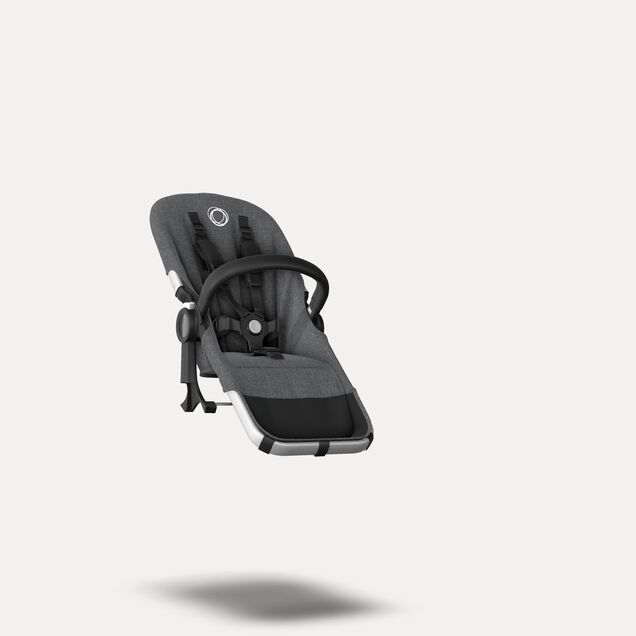 Bugaboo Donkey2 seat fabric GREY MELANGE - Main Image Slide 1 van 6