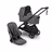 Bugaboo Dragonfly Plus 2-in-1 stroller black base, forest green fabrics, forest green sun canopy - Thumbnail Slide 1 of 11