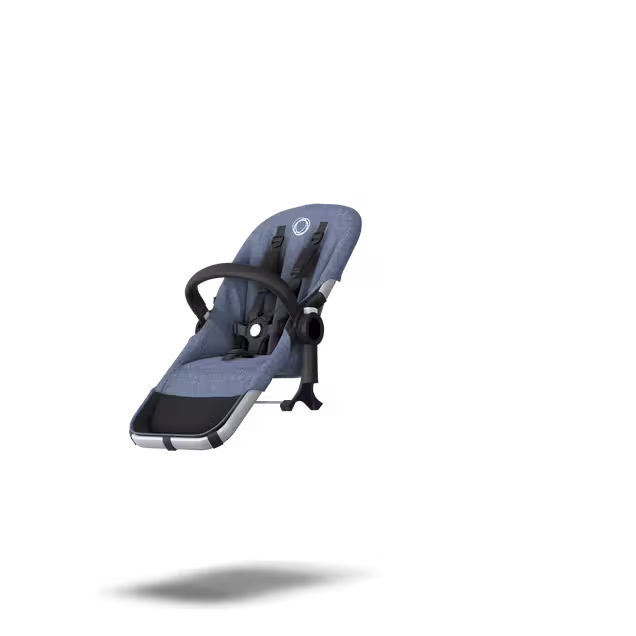 Bugaboo Donkey2 Seat Fabric AU BLUE MELANGE - Main Image Slide 5 of 6