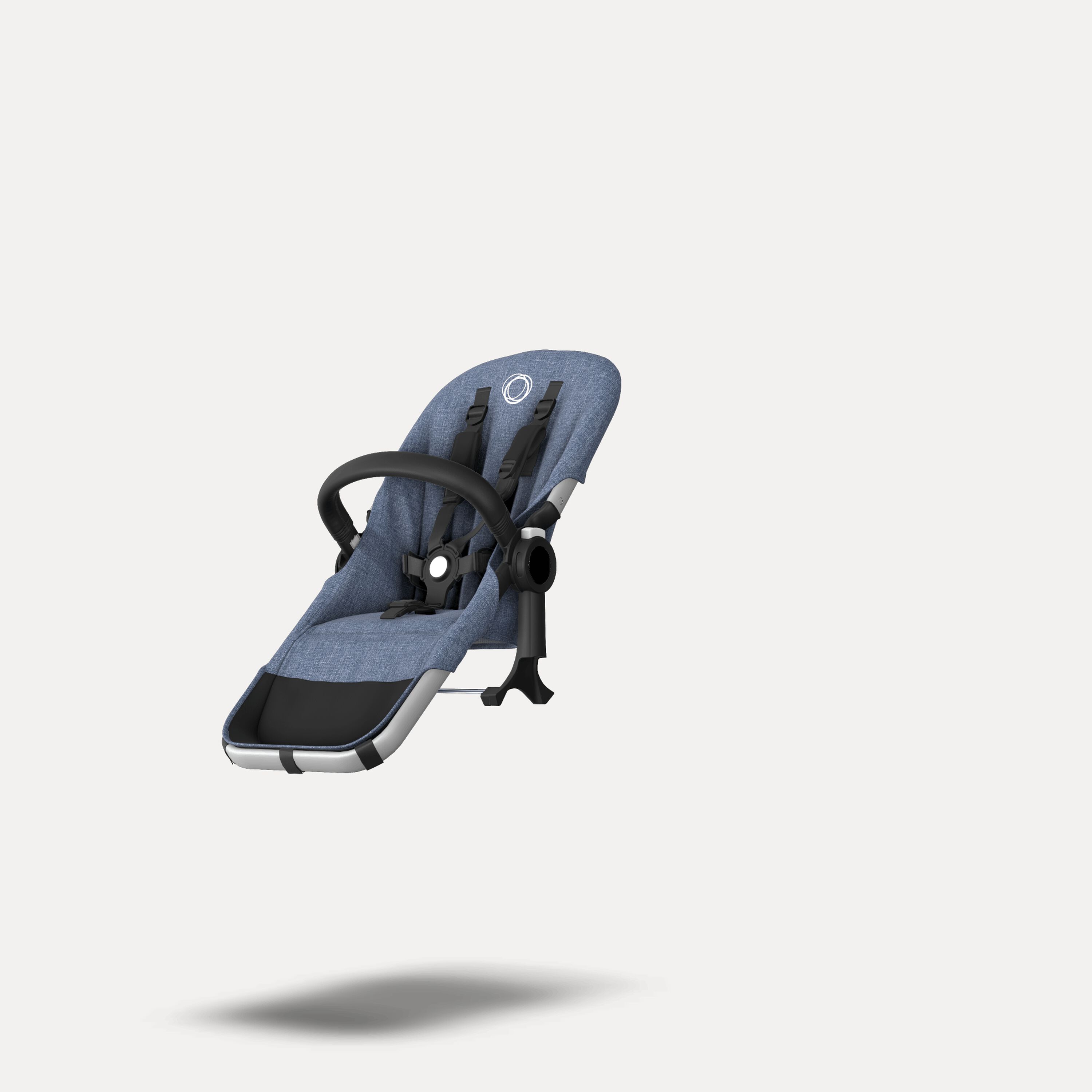 Bugaboo Donkey2 Seat Fabric AU BLUE MELANGE - Main Modal Image Slide 5 of 6