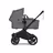 Bugaboo Donkey 6 2-in-1  pushchair black base, moon grey fabrics, moon grey sun canopy - Thumbnail Slide 2 of 9