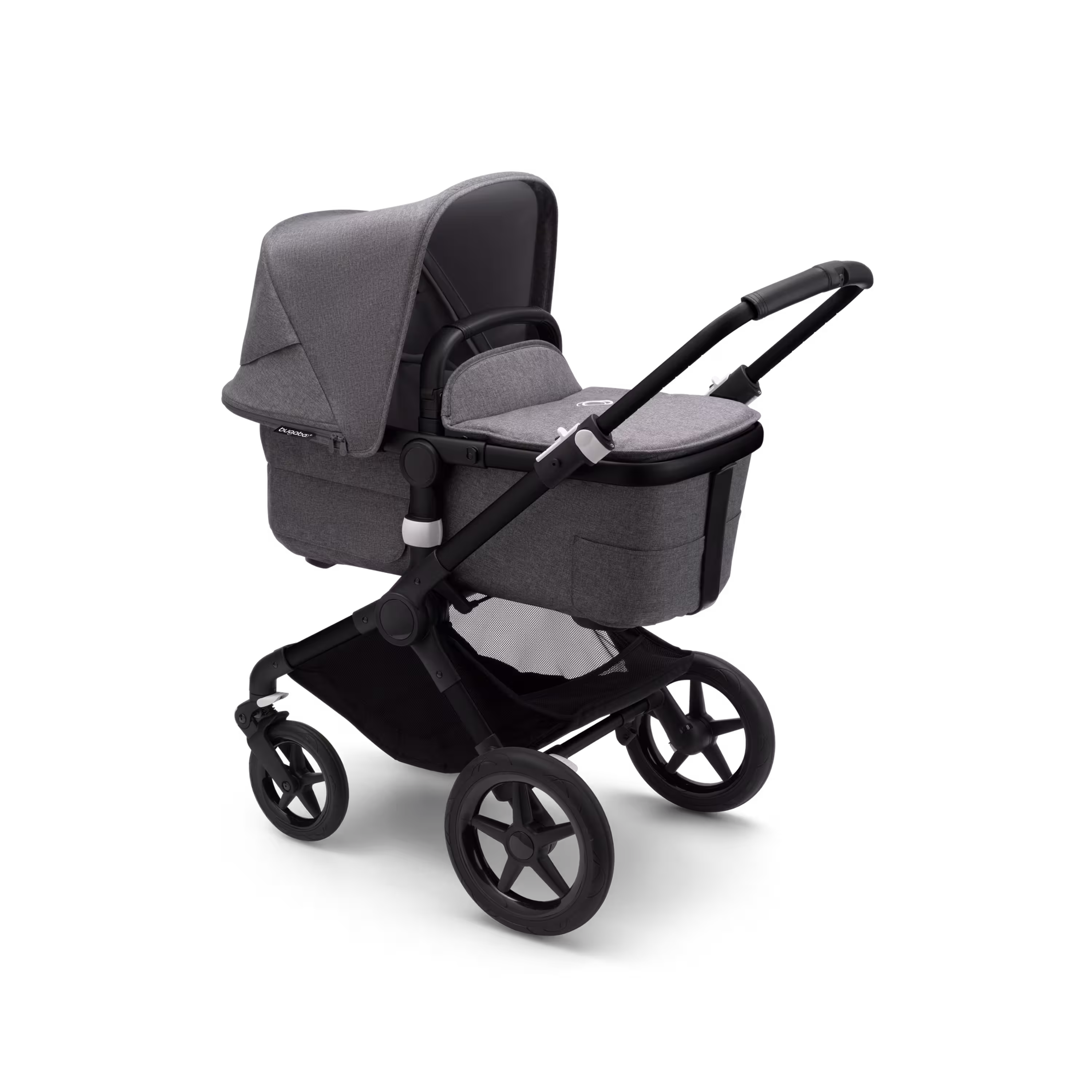 Refurbished Bugaboo Fox 3 complete BLACK/GREY MELANGE-GREY MELANGE - Main Modal Image Slide 2 of 5