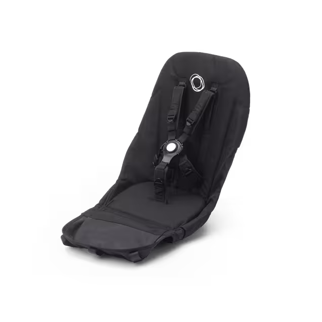 Bugaboo Donkey 3 seat fabric | BLACK - Main Image Slide 1 of 2