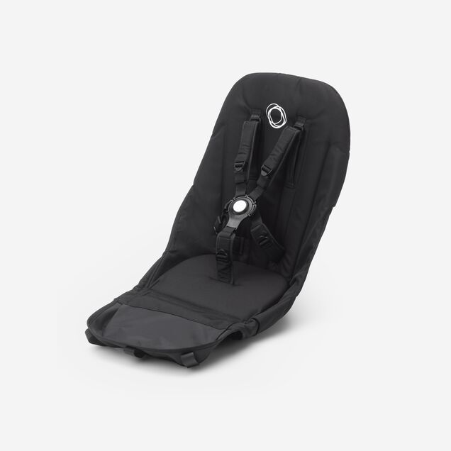 Bugaboo Donkey 3 seat fabric | BLACK - Main Image Slide 1 of 2