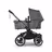 Bugaboo Donkey 5 Mono 2-in-1 stroller graphite base, grey mélange fabrics, grey mélange sun canopy - Thumbnail Slide 3 of 11