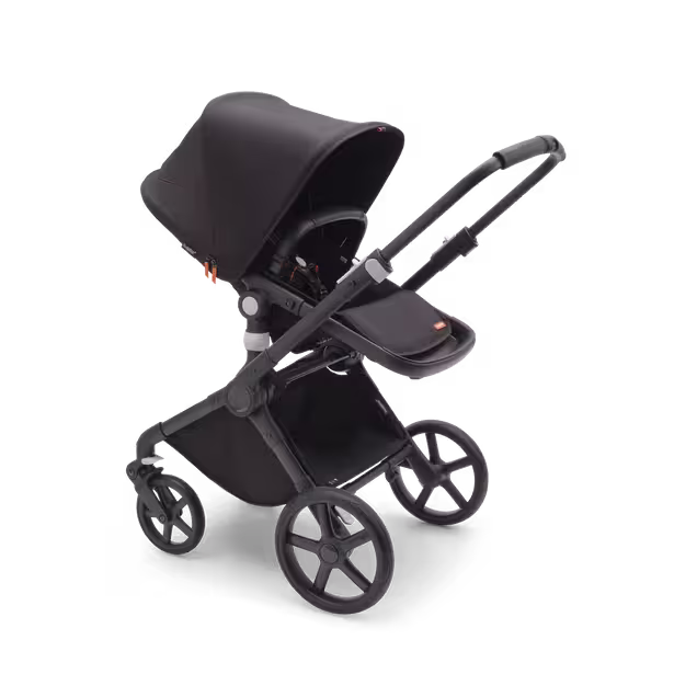 Refurbished Bugaboo Fox Cub complete UK BLACK/MIDNIGHT BLACK-MIDNIGHT BLACK - Main Image Slide 2 of 11