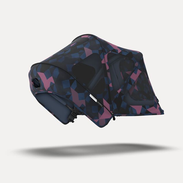 Refurbished Bugaboo Donkey breezy sun canopy BIRDS - Main Image Slide 5 of 6