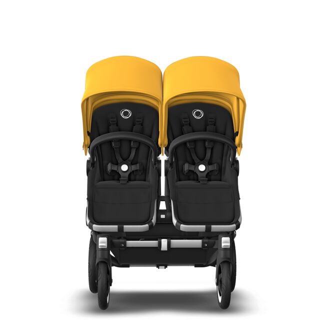US - D2T stroller bundle aluminum, black, sunrise yellow - Main Image Slide 2 of 2