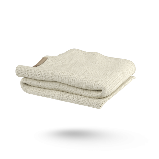 Bugaboo Soft Wool Blanket OFF WHITE MELANGE