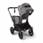 Bugaboo Donkey 5 Mono 2-in-1 stroller black base, grey mélange fabrics, forest green sun canopy - Thumbnail Slide 4 of 11