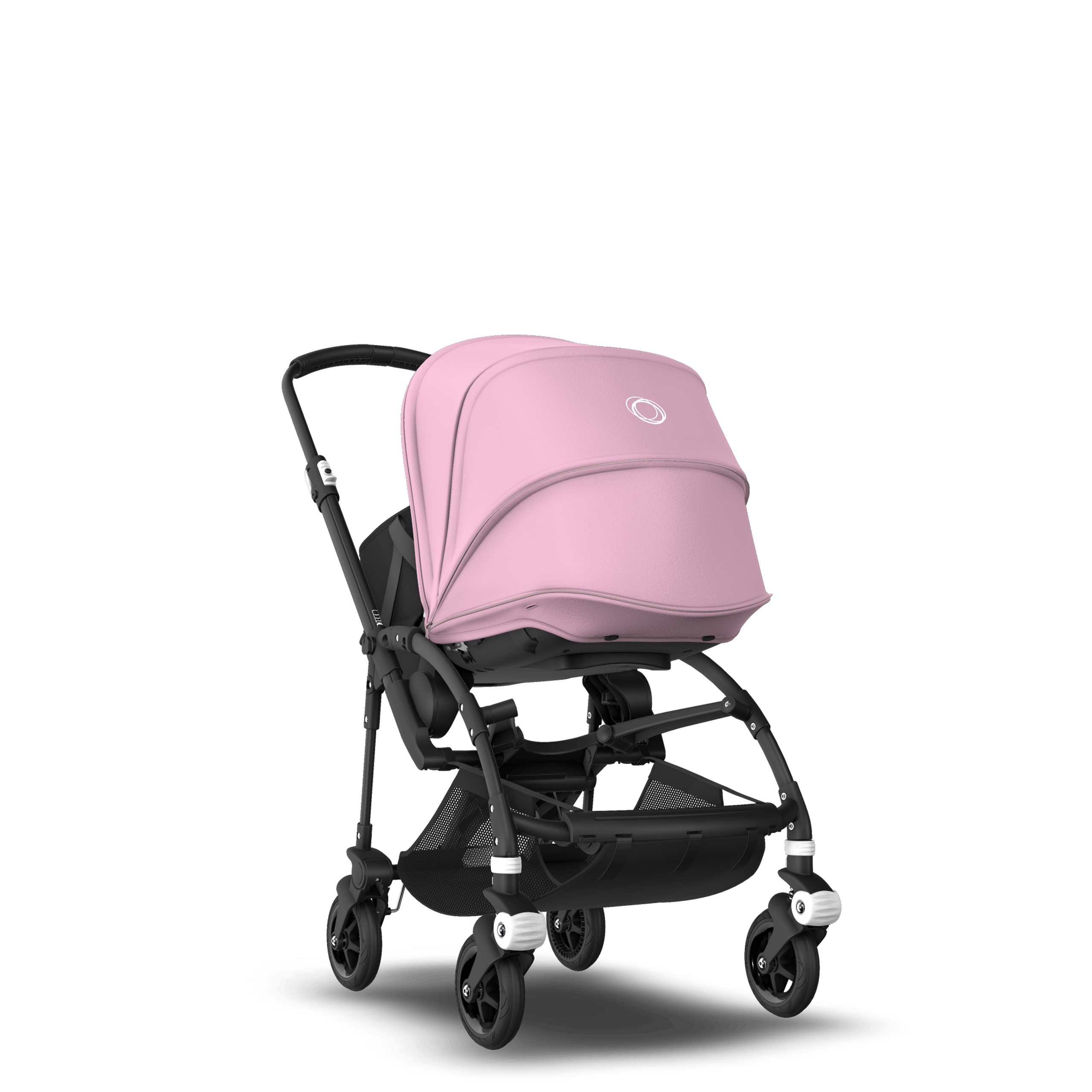 Bugaboo bee5 ベビーカー ピンク Bugaboo Bee5 bassinet and seat stroller with self stand soft pink