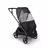 Bugaboo Dragonfly Plus seat stroller graphite base, heritage black fabrics, misty white sun canopy - Thumbnail Slide 11 of 11
