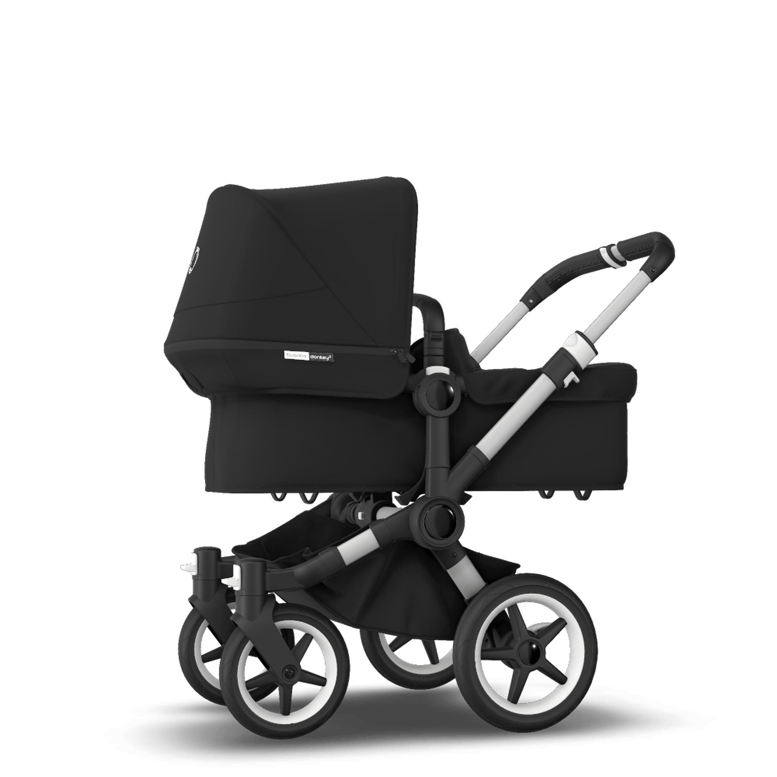 Refurbished Bugaboo Donkey3 mono complete ALU/BLACK-BLACK - Thumbnail Slide 3 van 10