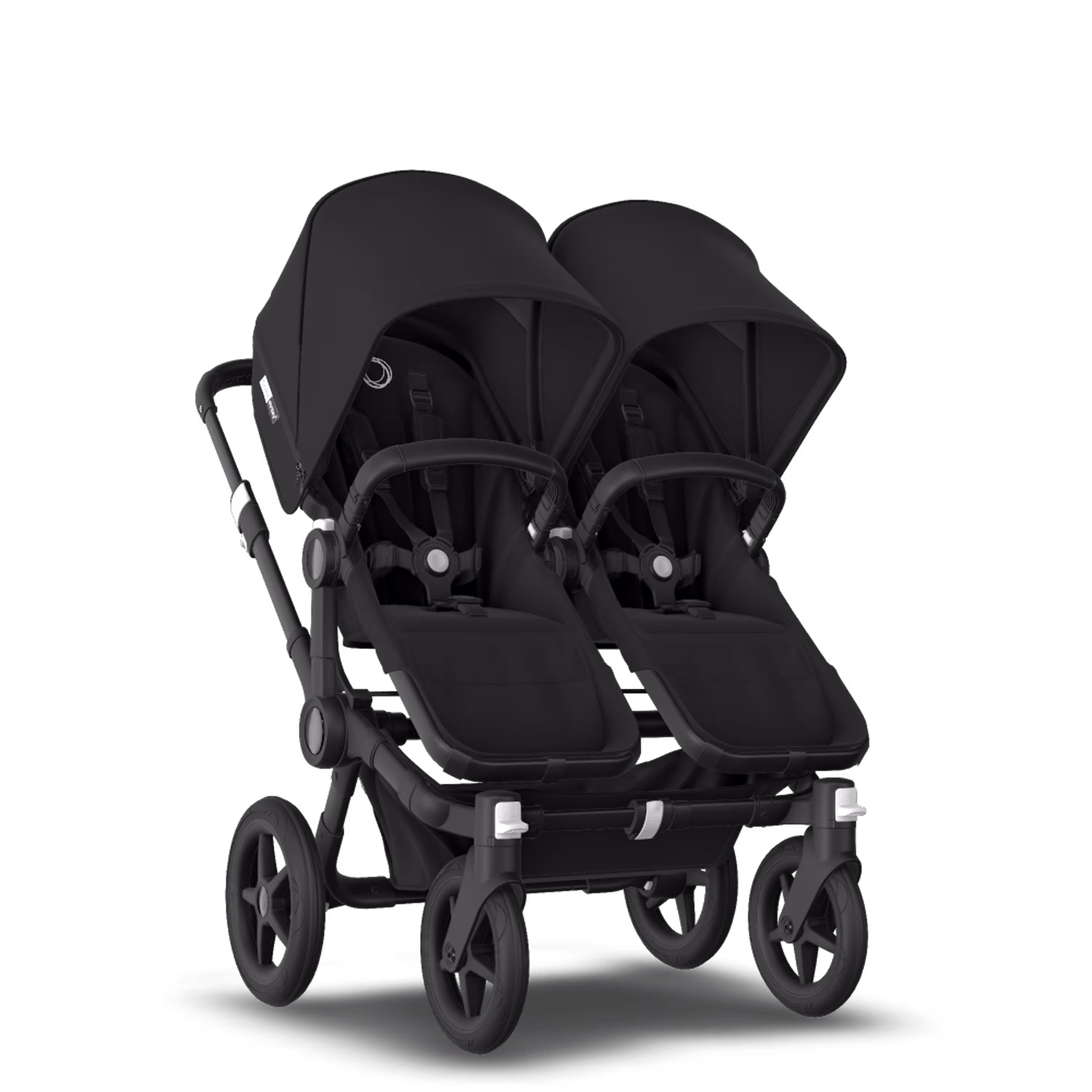 Bugaboo Donkey 3 twin black sun canopy, black seat, black chassis - Main Modal Image Slide 1 of 5