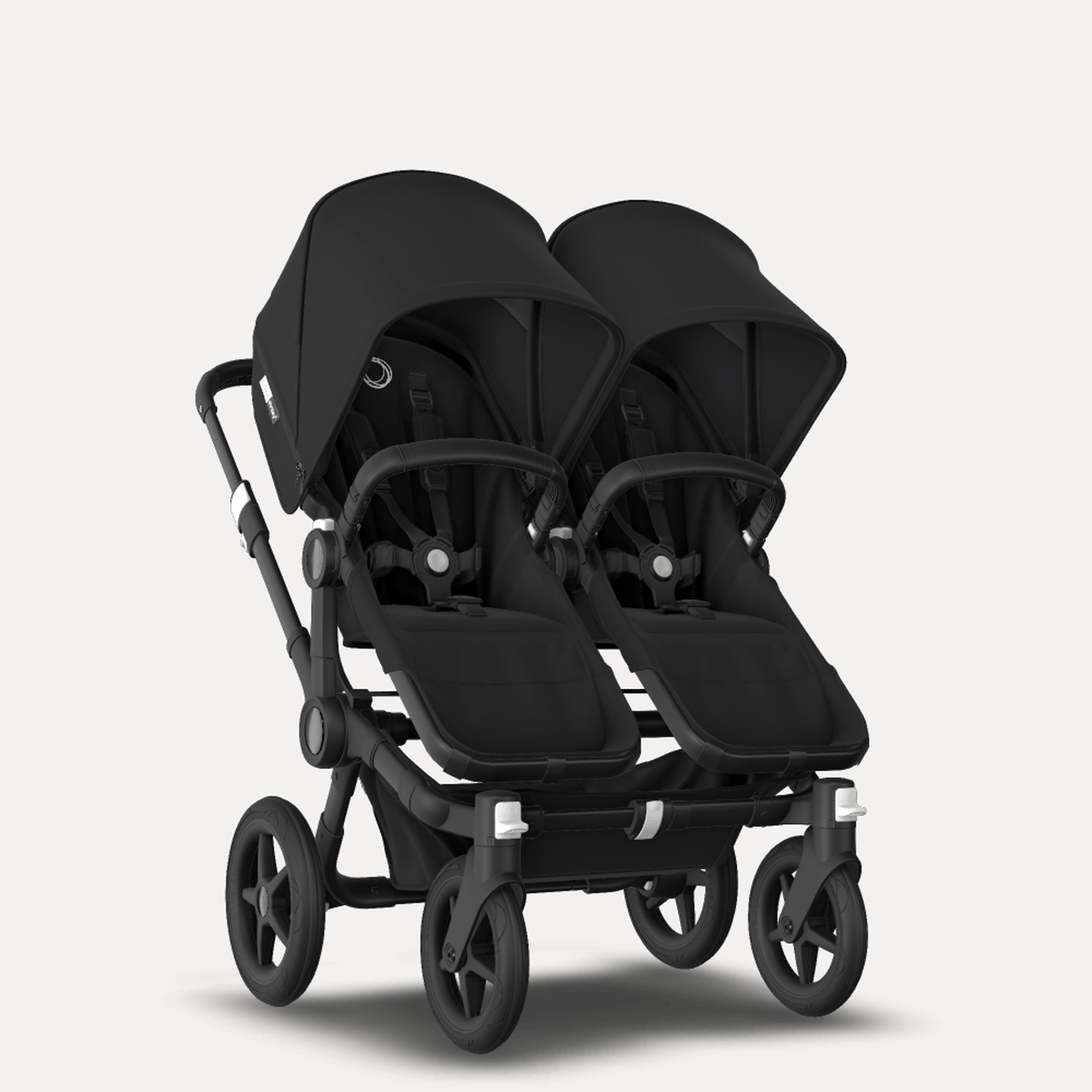 Bugaboo Donkey 3 twin black sun canopy, black seat, black chassis - Main Modal Image Slide 1 of 5