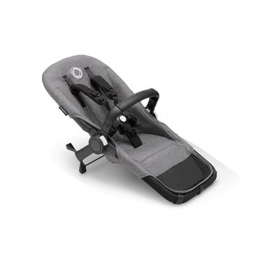 Bugaboo Donkey 5 Duo extension set RW fabric US GREY MÉLANGE