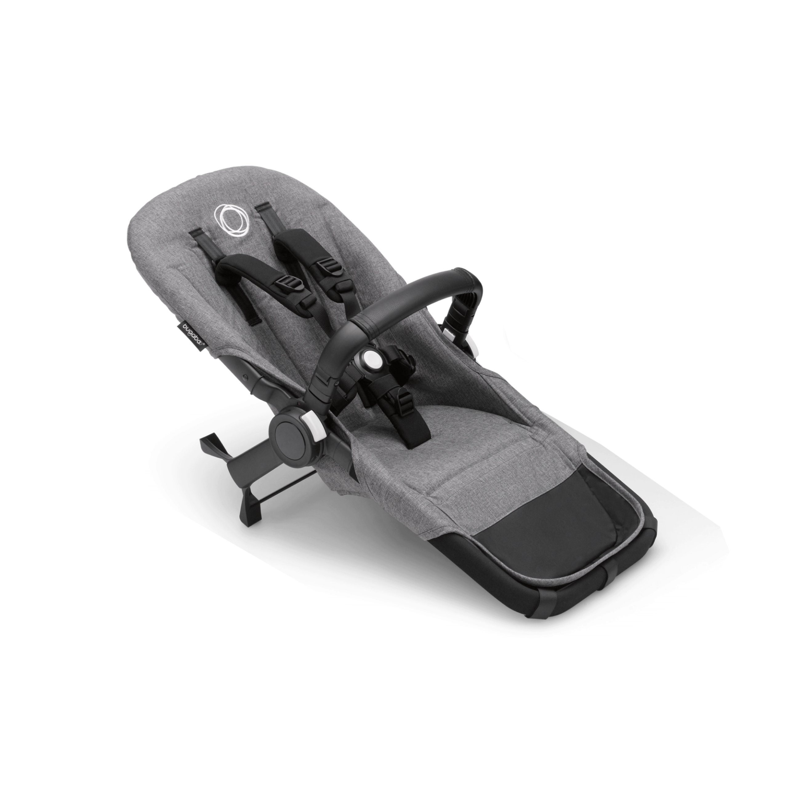 Bugaboo Donkey 5 Duo extension set UK GREY MÉLANGE - Thumbnail Slide 1 of 1