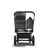 Bugaboo Donkey 5 Mono 2-in-1 stroller black base, mineral washed black fabrics, mineral washed black sun canopy - Thumbnail Slide 3 of 11